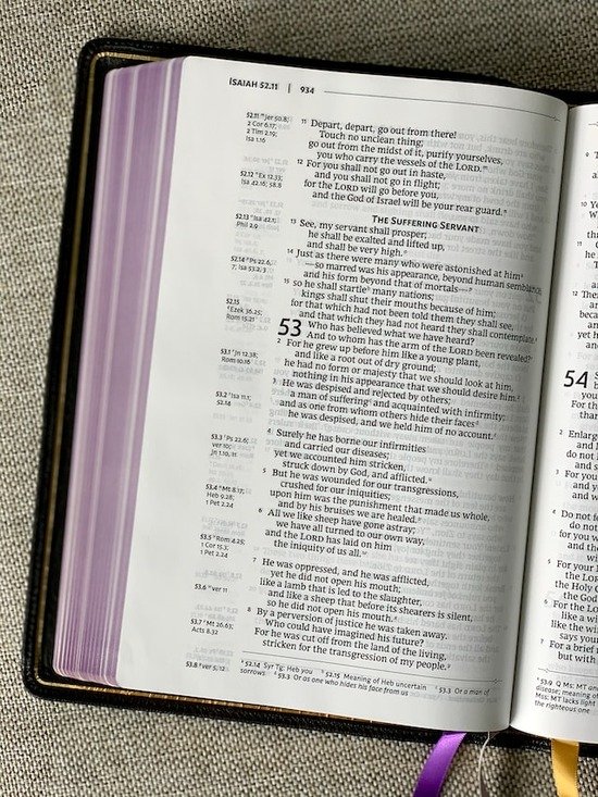 Isaiah 53 Isaiah 53, a passage in the Old Testament that prophesied the Messiah