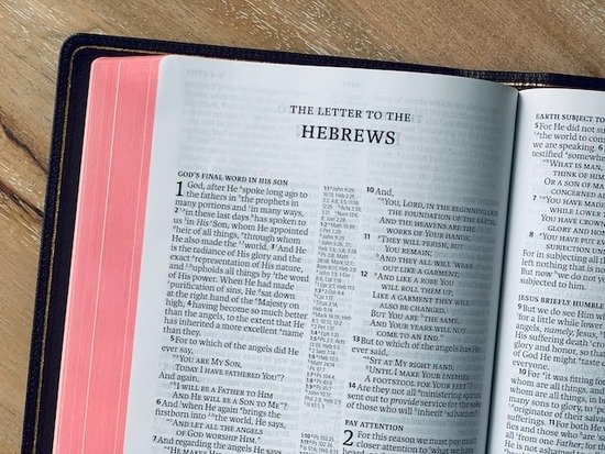 Book of Hebrews The book of Hebrews, a book in the New Testament that frequently refers back to the Old Testament